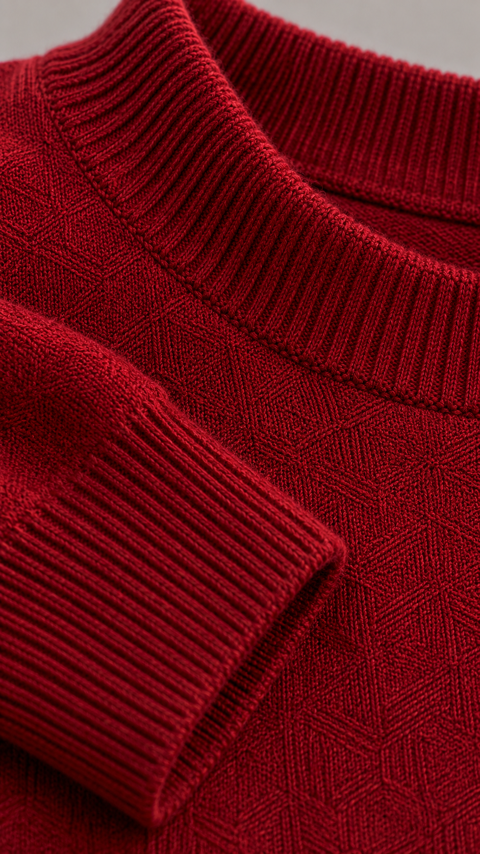 Pull homme en cachemire premium, édition limitée, coupe ajustée
