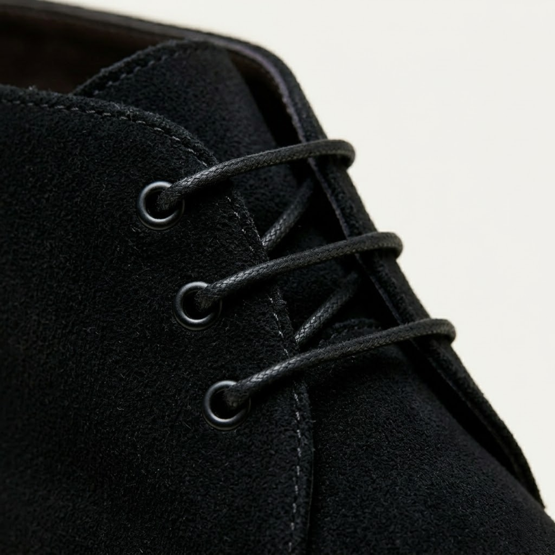 Bottines chukka Argenta en daim pour homme – élégance sobre
