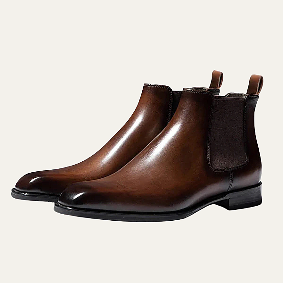 Bottines habillées Hawthorne en cuir lisse pour homme