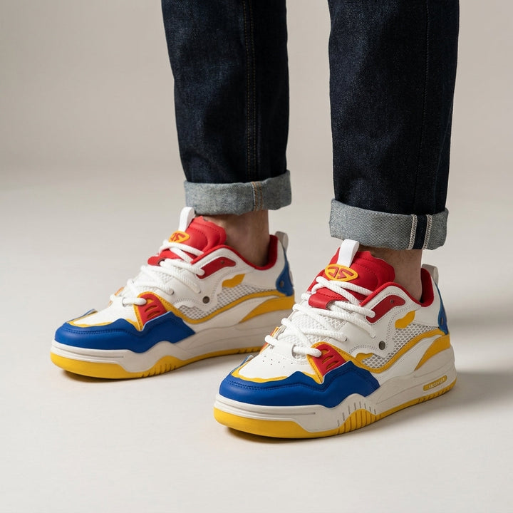 Baskets chunky homme – semelle plateforme robuste