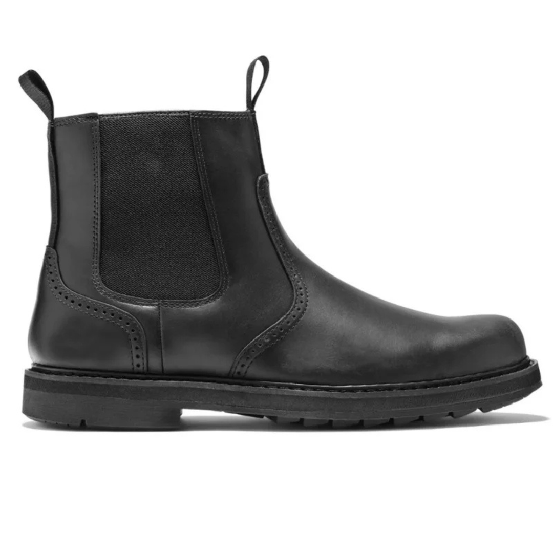 Bottines Chelsea Camden en cuir véritable pour homme