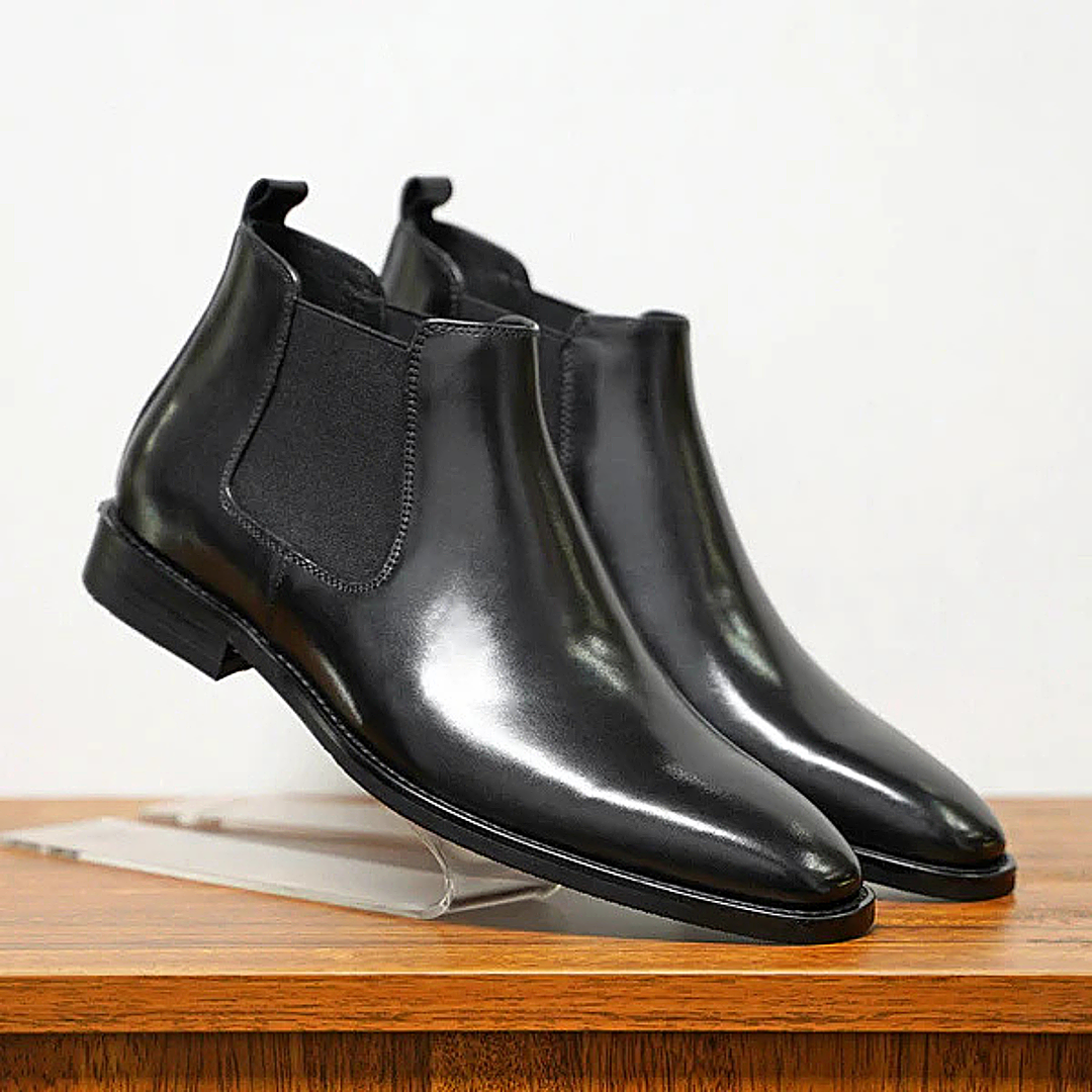 Bottines habillées Hawthorne en cuir lisse pour homme