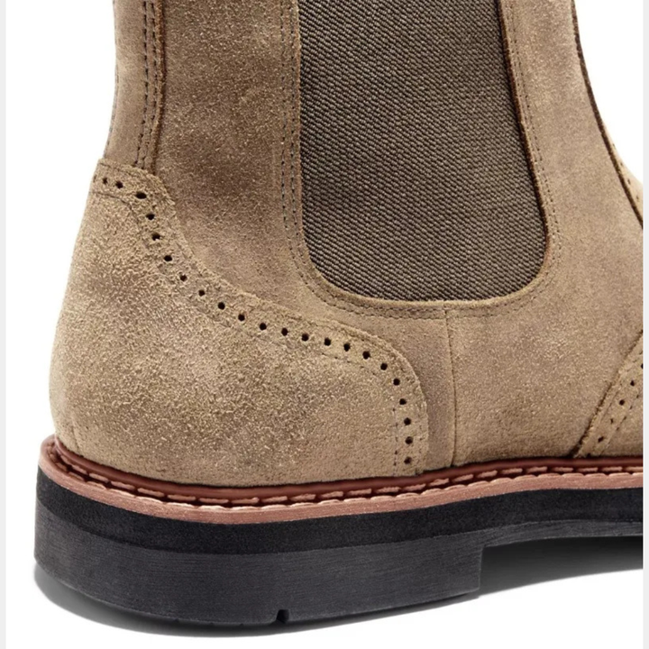 Bottines Chelsea Camden en cuir véritable pour homme