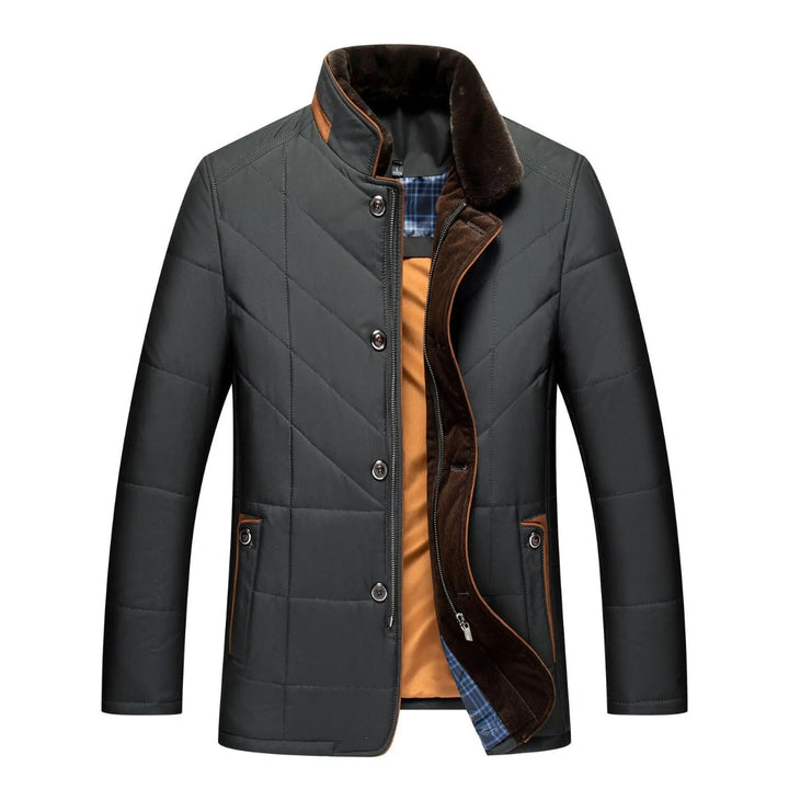 Veste matelassée homme à col montant – chaude et élégante
