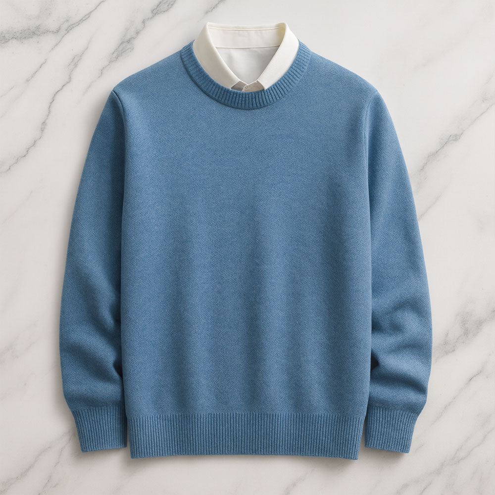 Pull homme en cachemire premium – chaleur légère et élégance