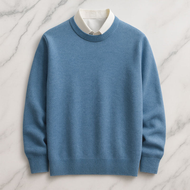 Pull homme en cachemire premium – chaleur légère et élégance