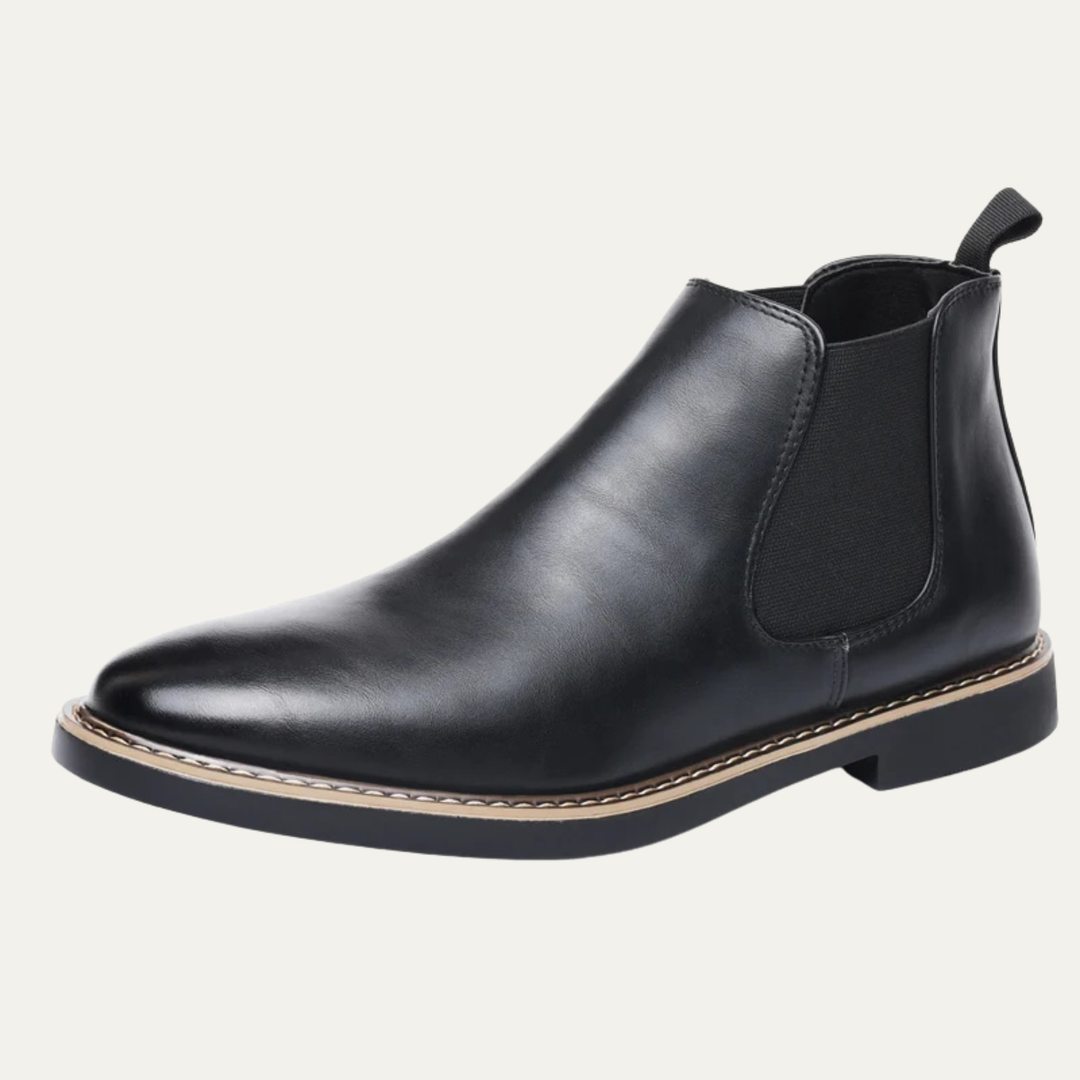 Bottines Chelsea Bradford en cuir PU pour homme