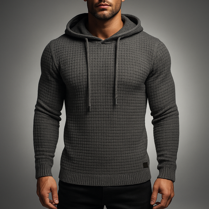 Hoodie homme Marceau en maille douce – chaleur respirante