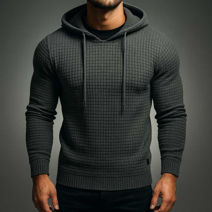 Hoodie homme Marceau en maille douce – chaleur respirante