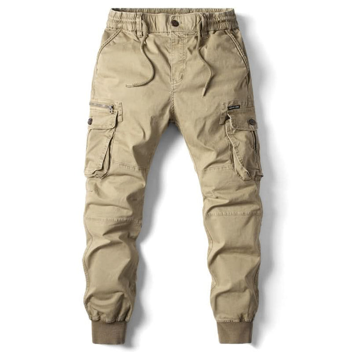 Pantalon cargo jogger homme en coton bio – coupe fuselée