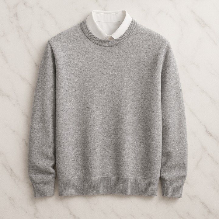 Pull homme en cachemire premium – chaleur légère et élégance
