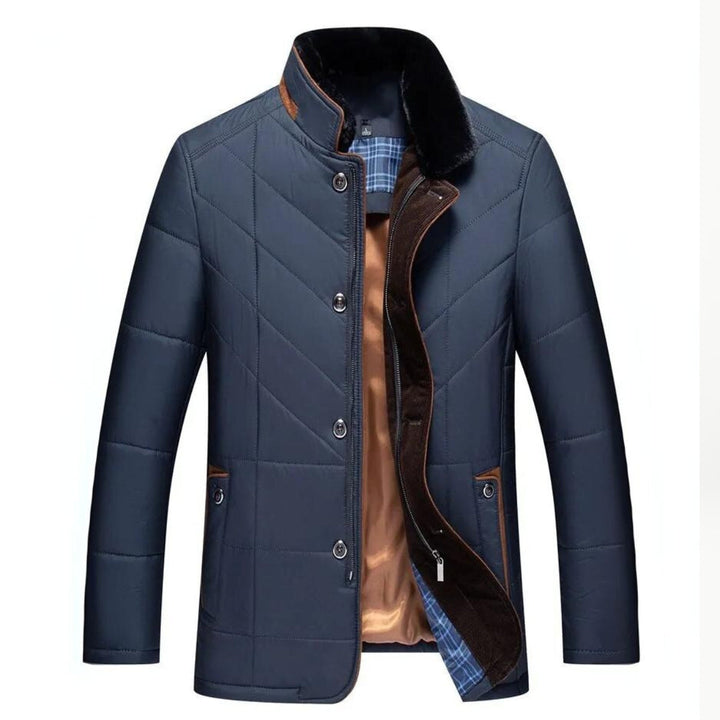 Veste matelassée homme à col montant – chaude et élégante