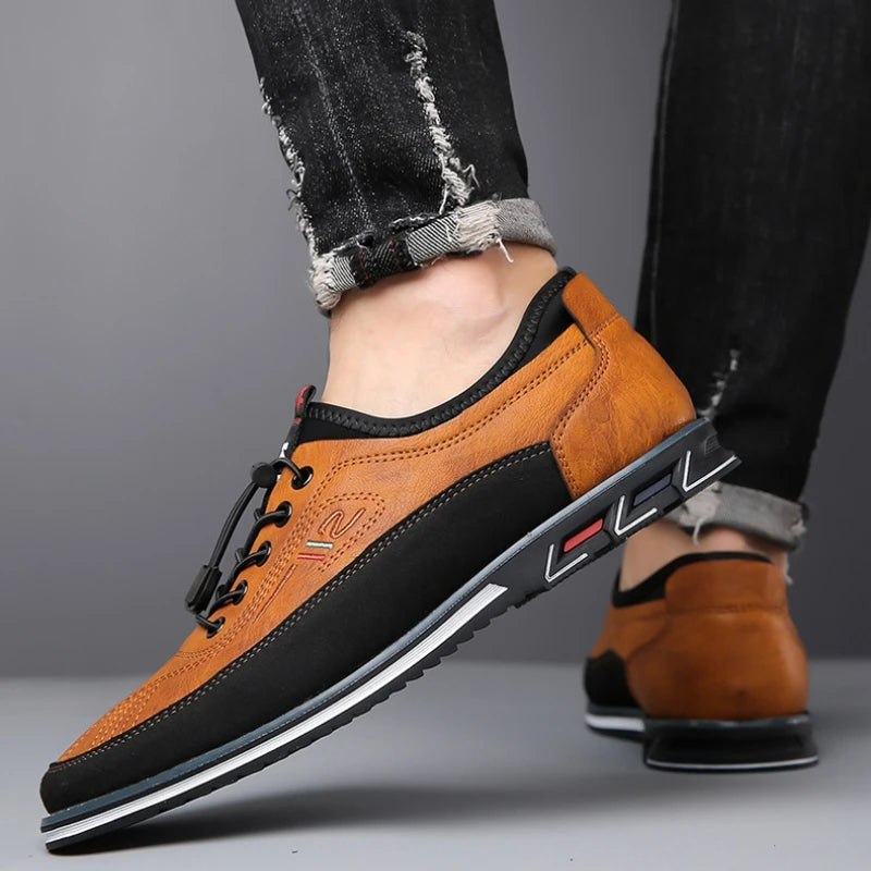 Baskets homme élégantes – confort et laçage dissimulé