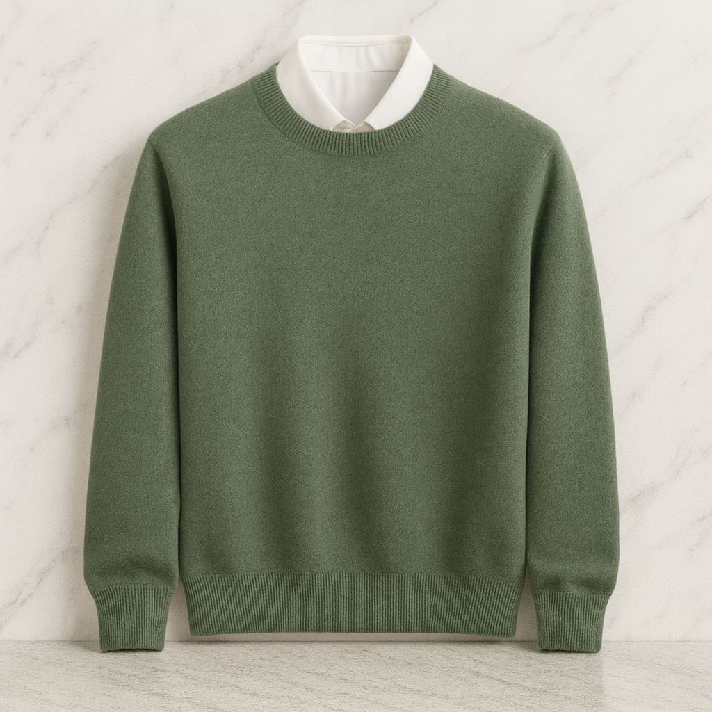 Pull homme en cachemire premium – chaleur légère et élégance