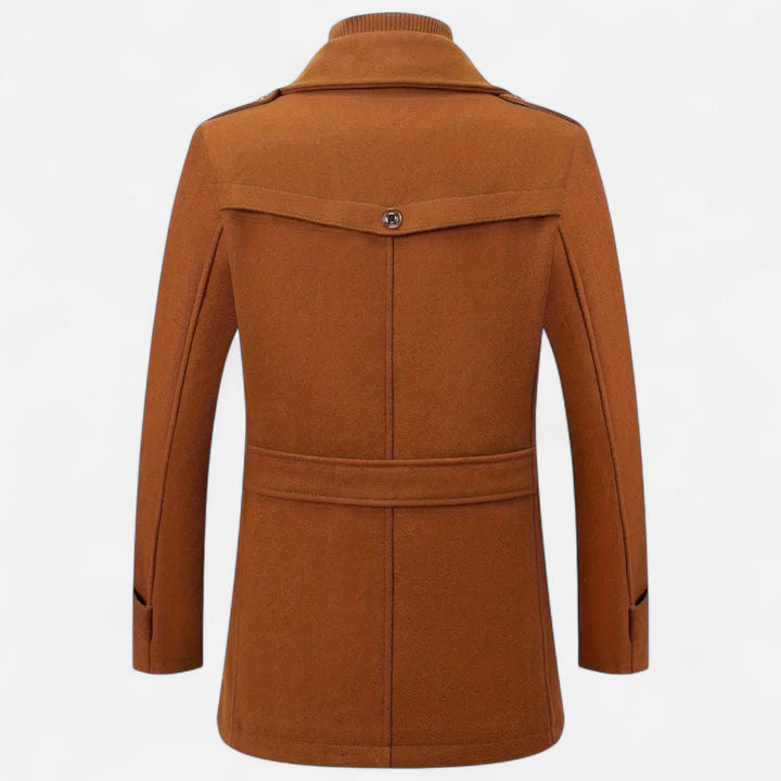 Manteau homme en tweed coupe slim – tailoring classique
