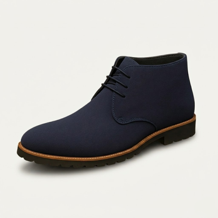 Bottines chukka Argenta en daim pour homme – élégance sobre
