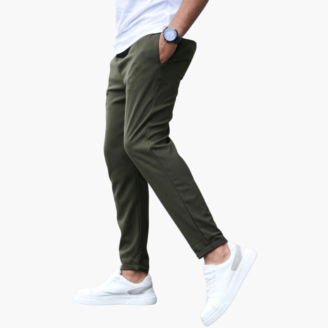 Pantalon de jogging homme stretch – silhouette ajustée