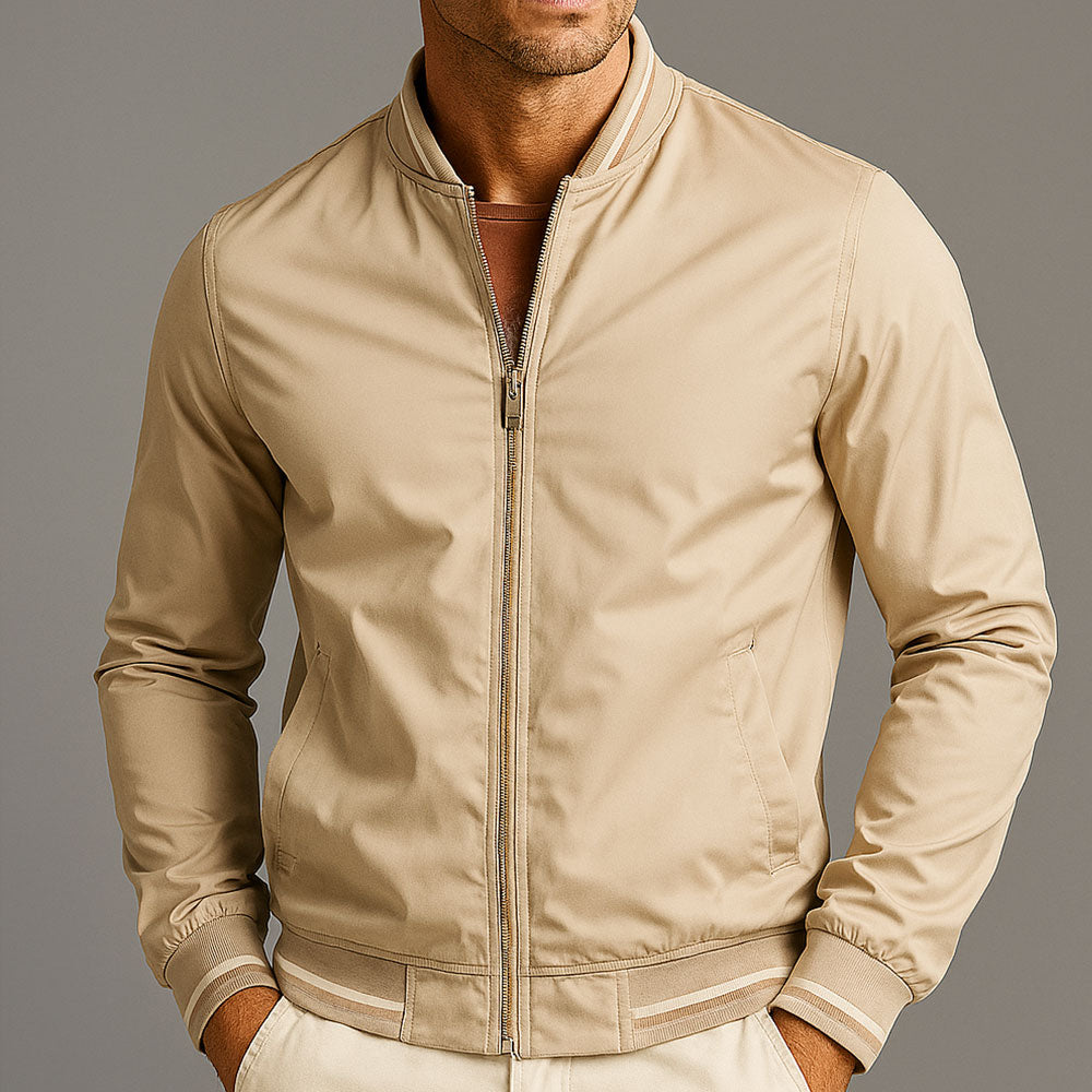 Veste légère homme en nylon – déperlante et résistante au vent