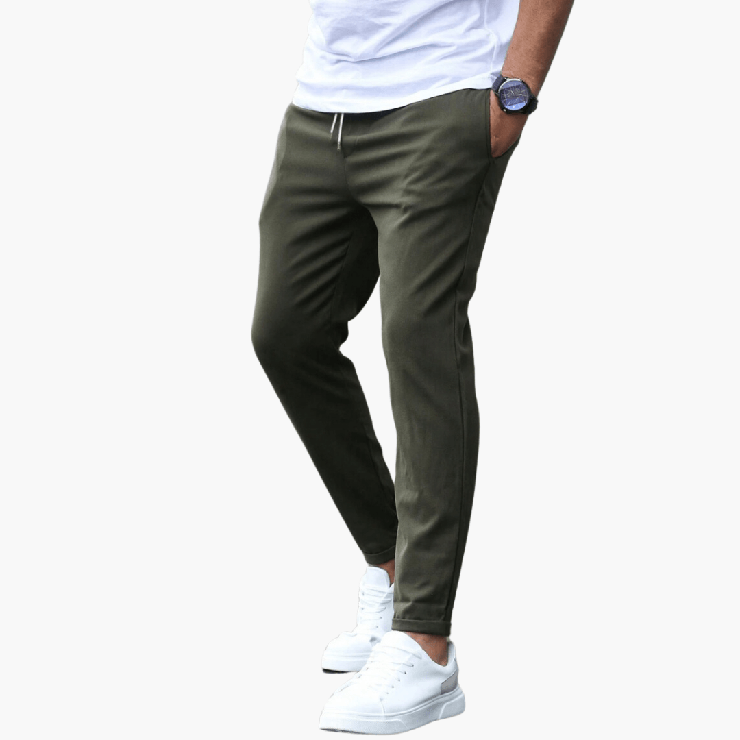 Pantalon de jogging homme stretch – silhouette ajustée