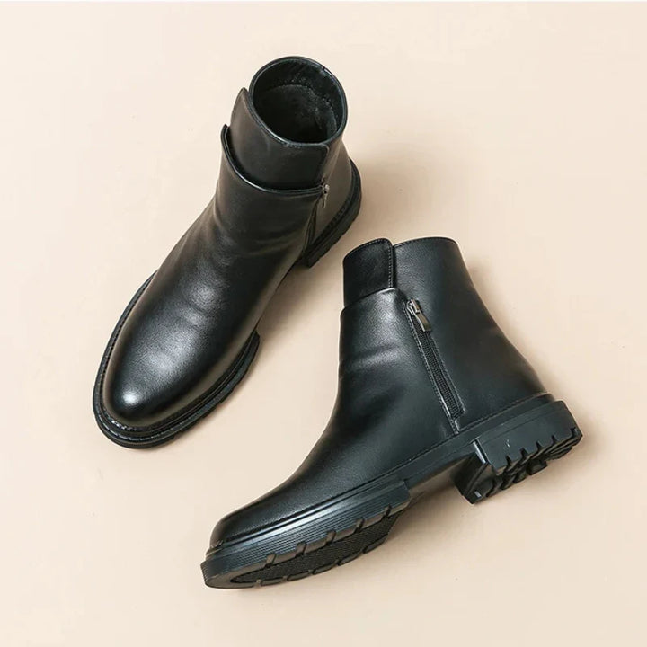 Bottines urbaines Glide-27 – zip latéral discret, ligne épurée