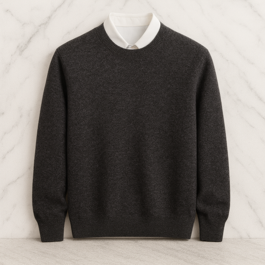 Pull homme en cachemire premium – chaleur légère et élégance