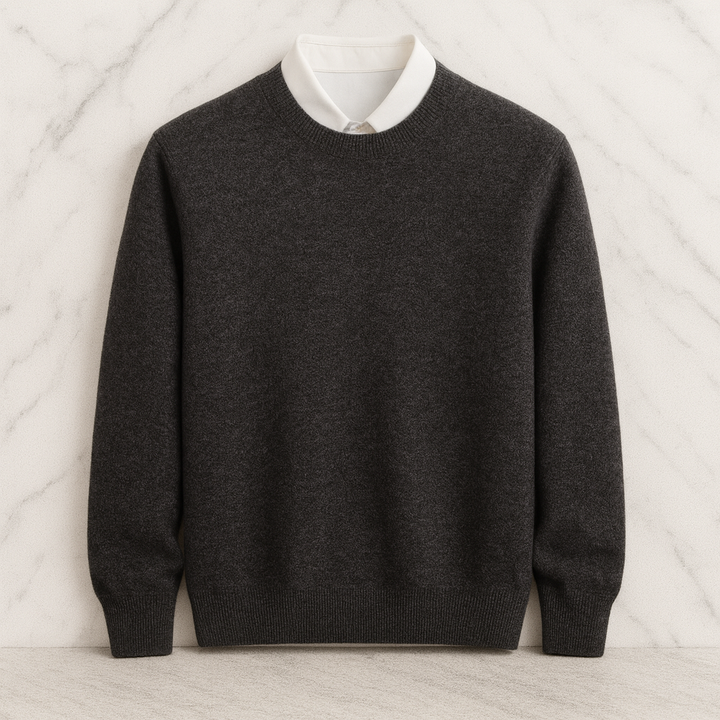 Pull homme en cachemire premium – chaleur légère et élégance