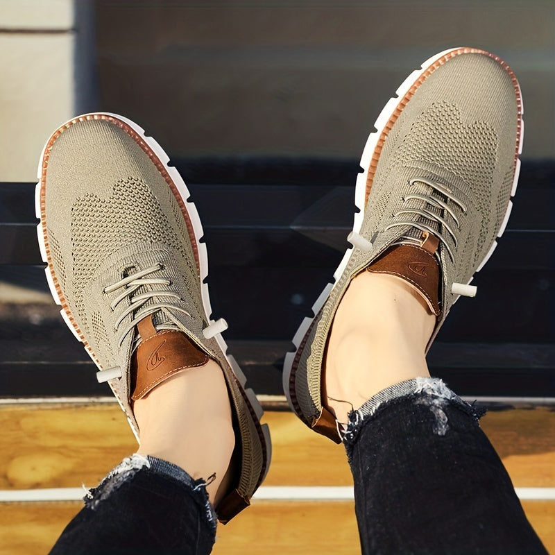 Baskets homme à mousse à mémoire de forme – maille respirante