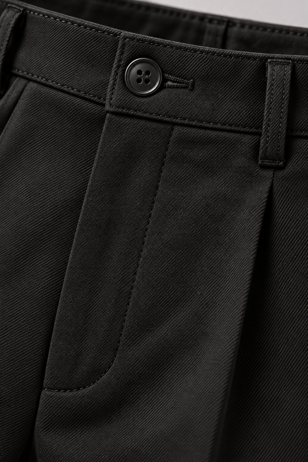 Chino homme en coton stretch, coupe droite classique