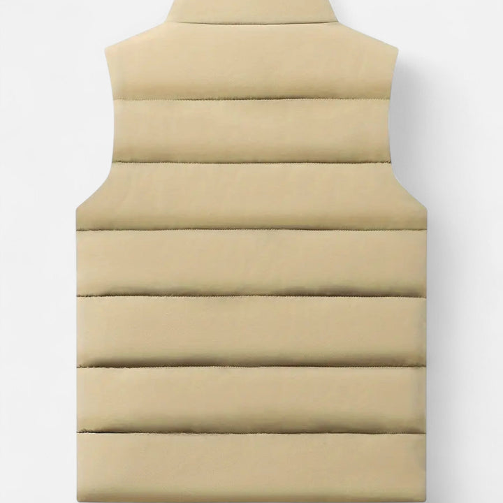 Gilet matelassé homme sans manches – chaleur légère d'hiver