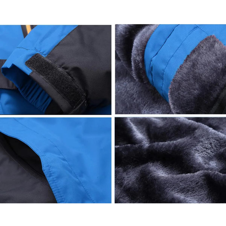 Veste outdoor Carl imperméable – doublure polaire chaude