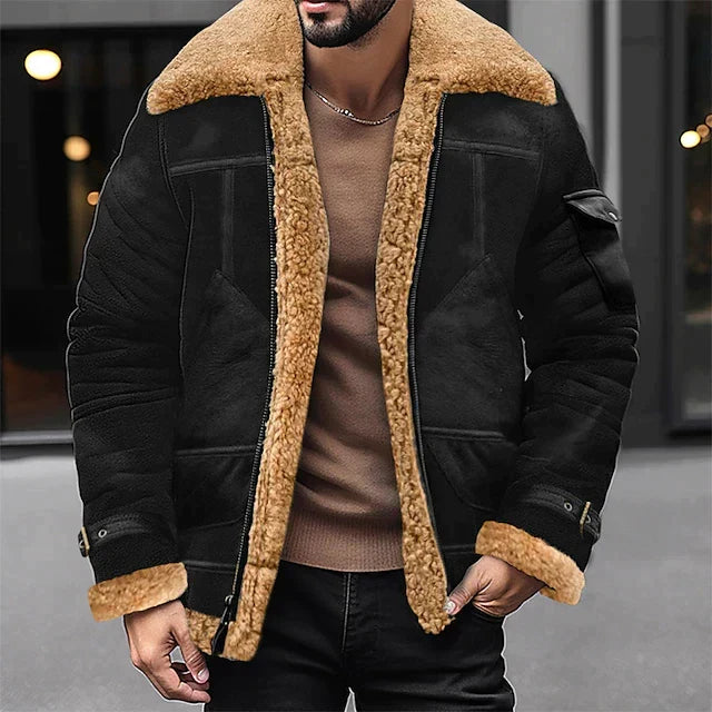 Veste sherpa homme – légère, chaude et facile à porter