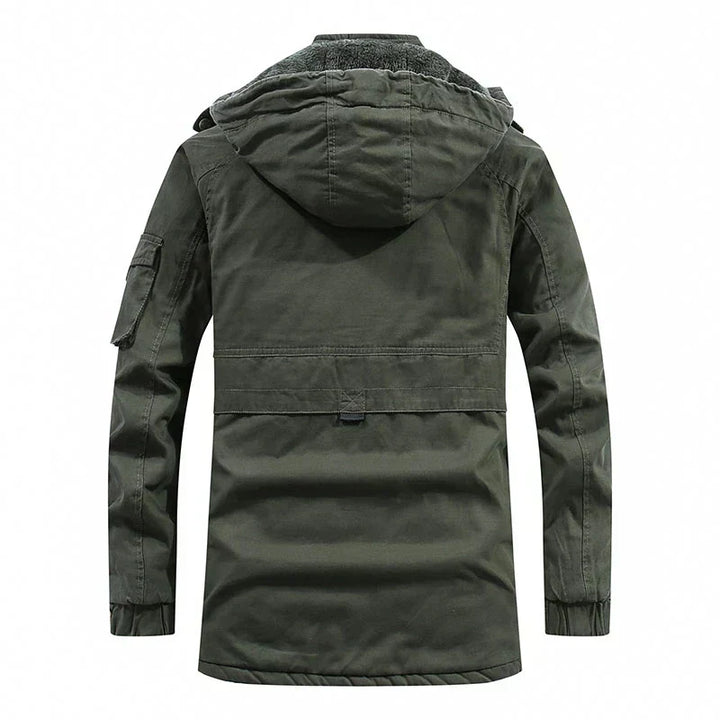 Manteau d'hiver homme doublé polaire – chaleur sans lourdeur