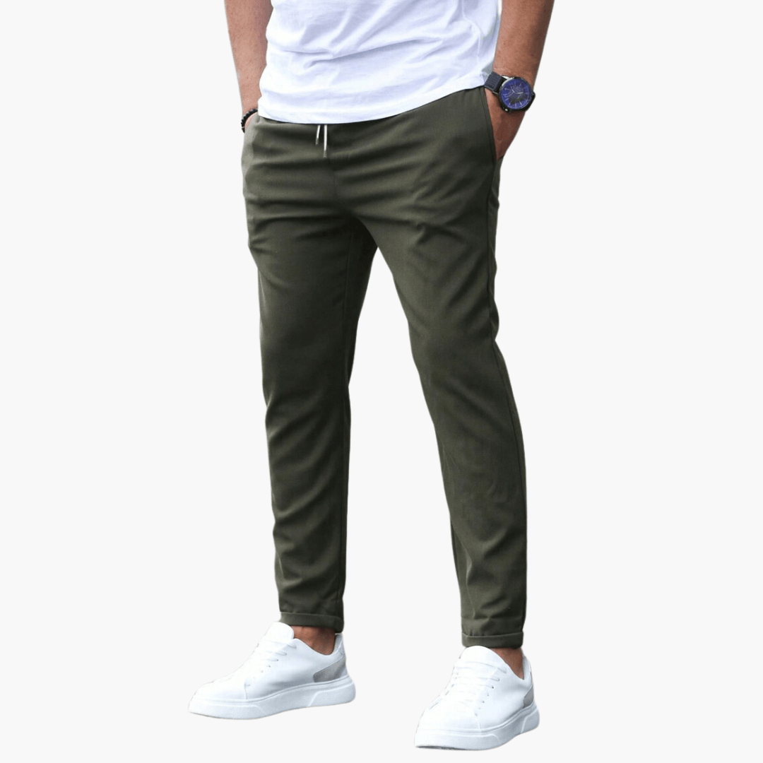 Pantalon de jogging homme stretch – silhouette ajustée