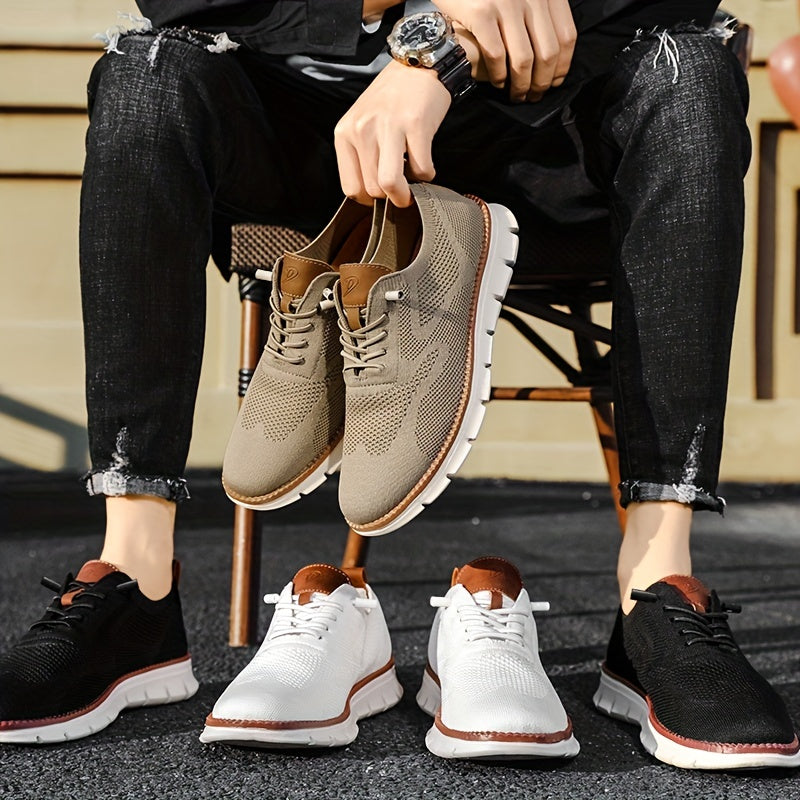 Baskets homme à mousse à mémoire de forme – maille respirante