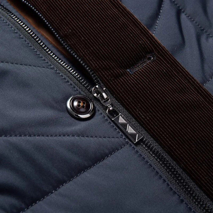 Veste matelassée homme à col montant – chaude et élégante