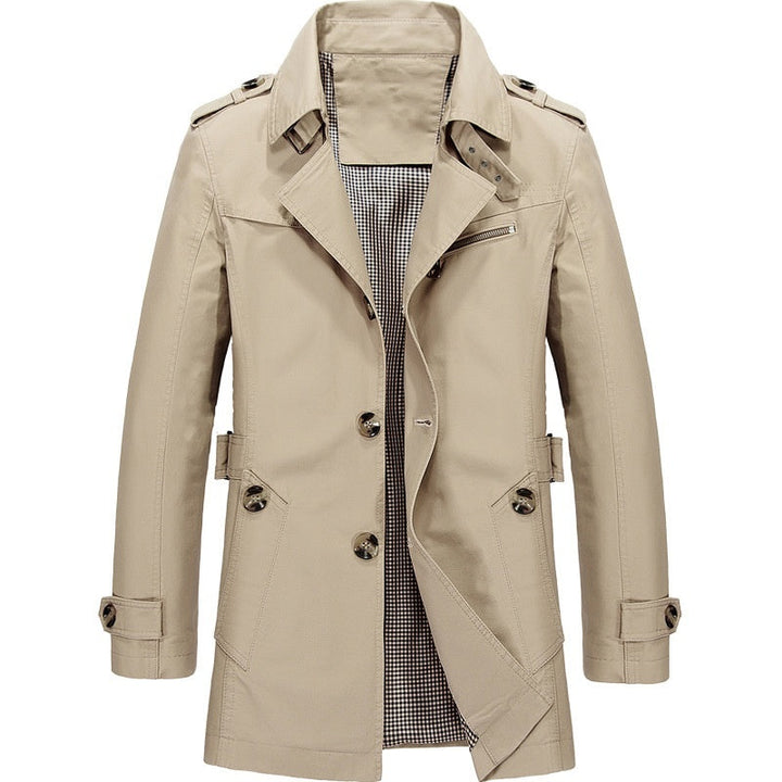Trench-coat homme Jens – classique à double boutonnage