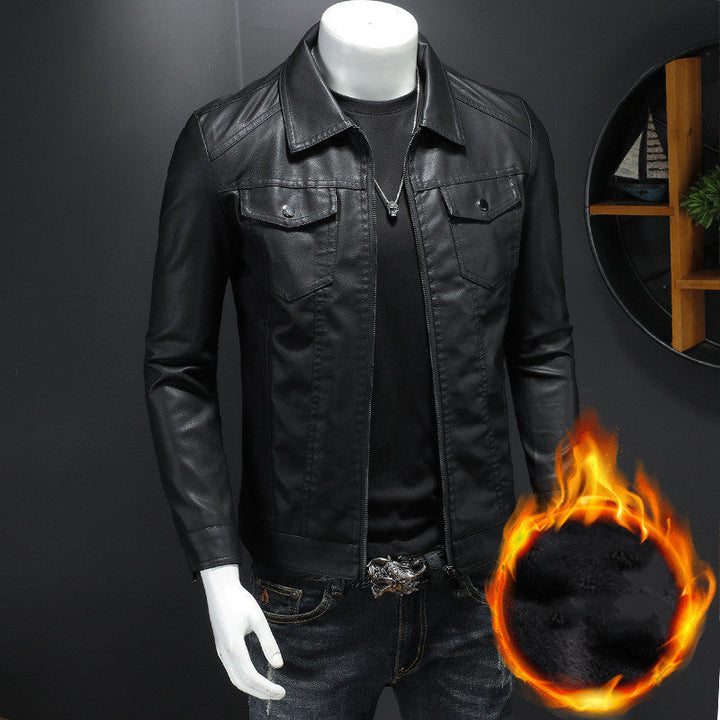 Veste en cuir homme vintage – confort et style au quotidien