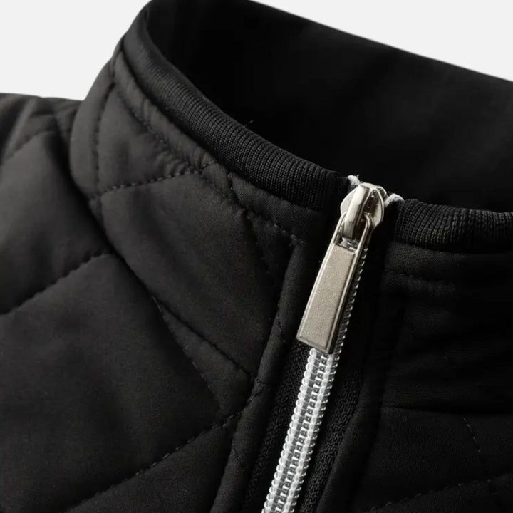 Veste d'hiver homme matelassée – doublure polaire chaude