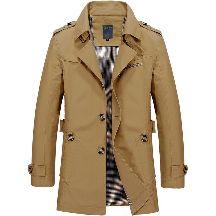 Trench-coat homme Jens – classique à double boutonnage