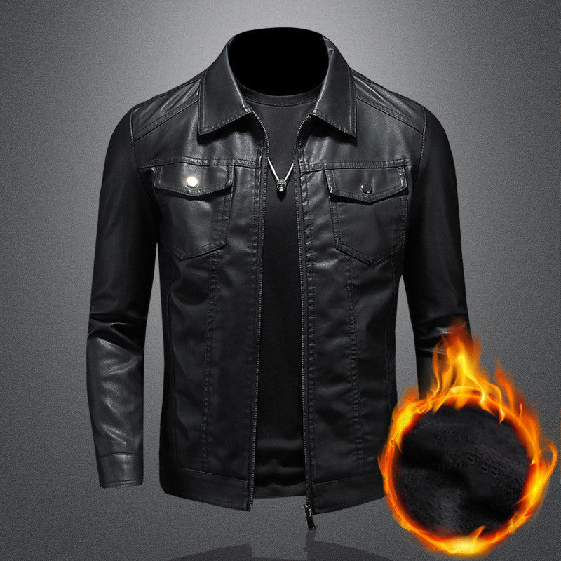 Veste en cuir homme vintage – confort et style au quotidien