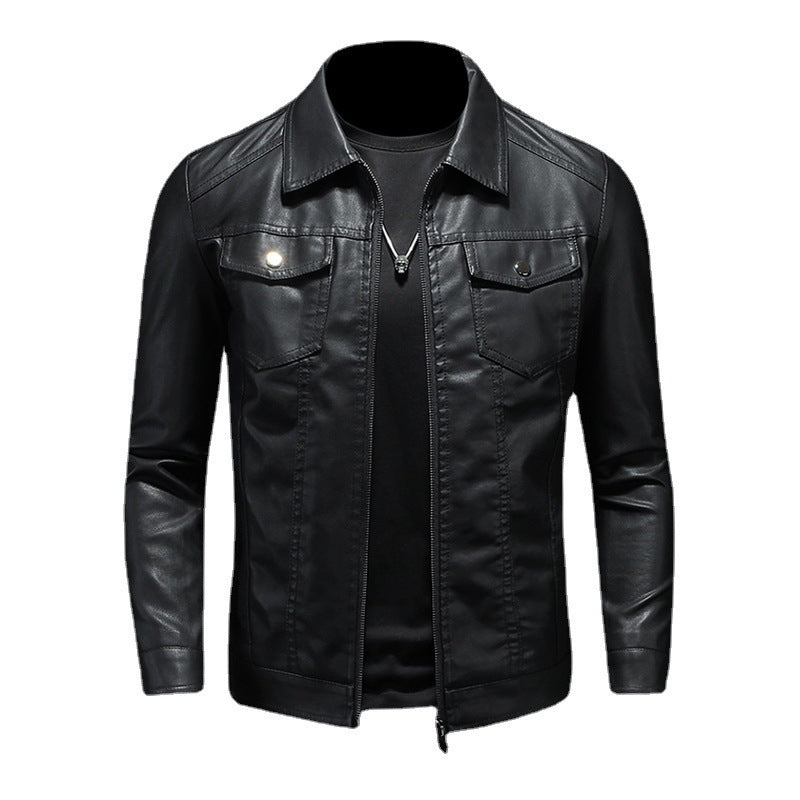 Veste en cuir homme vintage – confort et style au quotidien