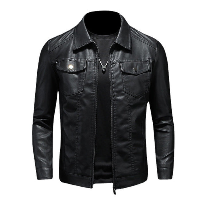 Veste en cuir homme vintage – confort et style au quotidien