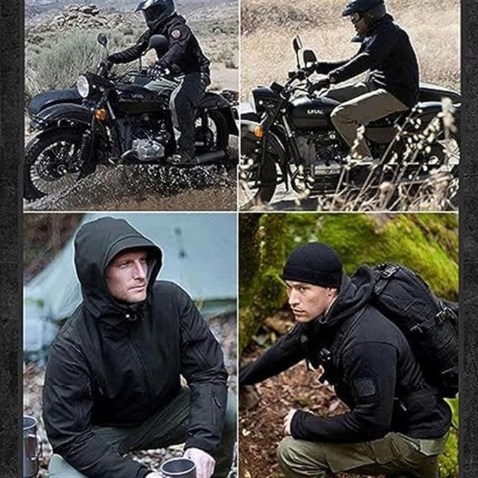 Ensemble veste et pantalon d'hiver homme – imperméable, coupe-vent