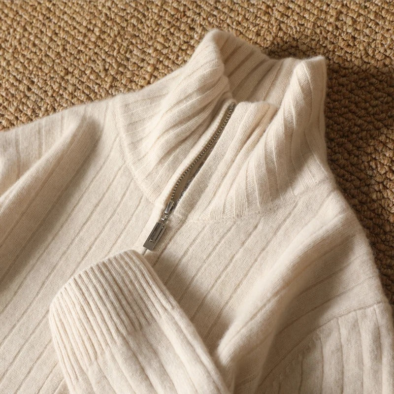 Cardigan zippé homme en laine mérinos certifiée Woolmark