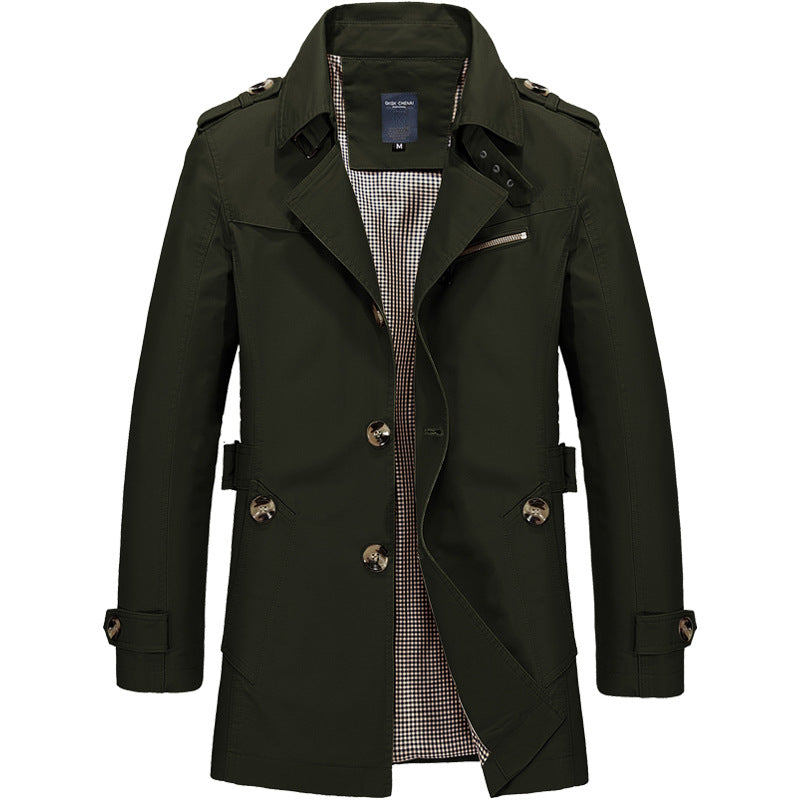 Trench-coat homme Jens – classique à double boutonnage