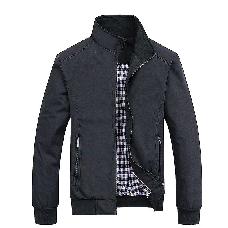 Veste mi-saison légère à col montant – ville et outdoor