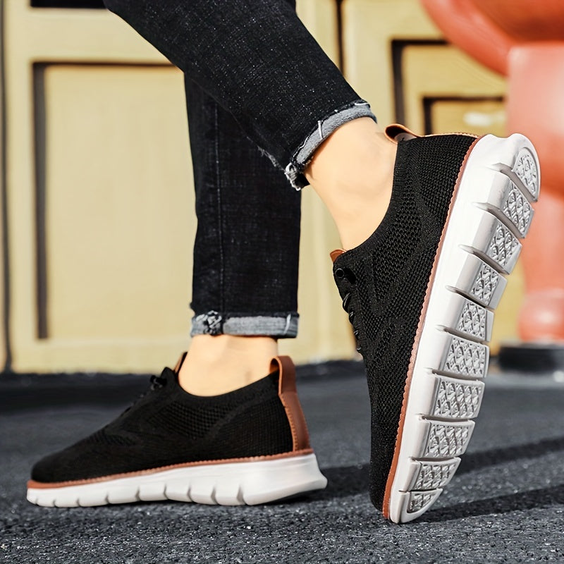 Baskets homme à mousse à mémoire de forme – maille respirante
