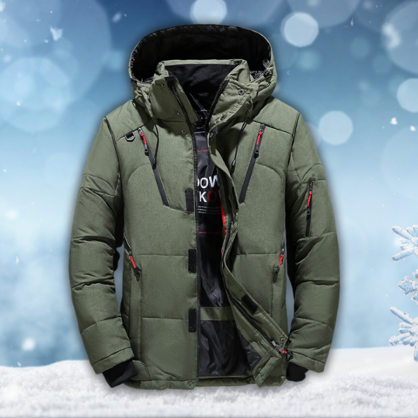 Veste d'hiver Arctic à capuche – imperméable et coupe-vent