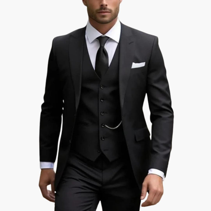 Costume homme trois pièces – veste, gilet et pantalon assortis