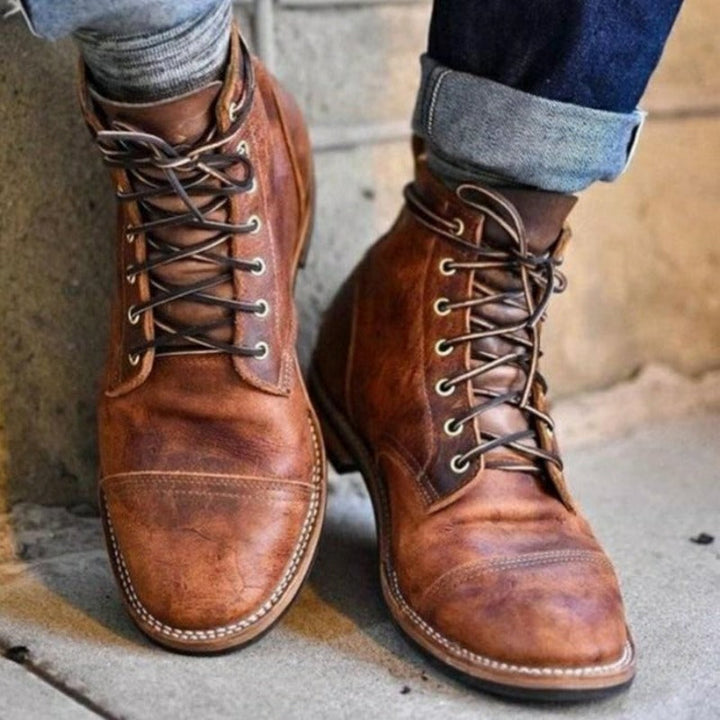 Bottes rétro Echo-07 – caractère vintage et robustesse moderne